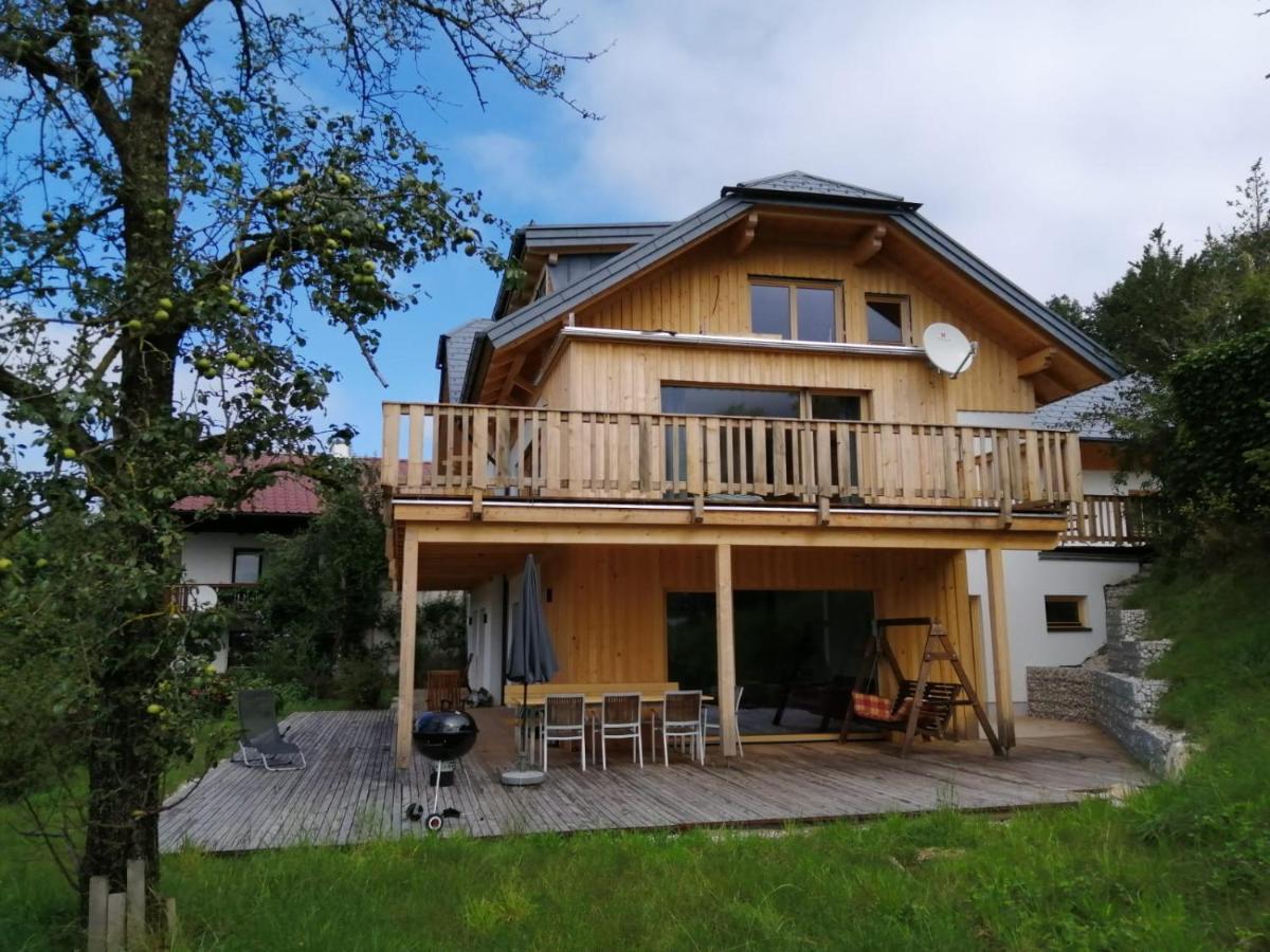 Attersee-Chalet Angermann Familie Spalt Apartman Steinbach am Attersee Kültér fotó